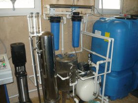 Монтаж систем очистки воды
